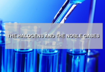 THE HALOGENS AND THE NOBLE GASES