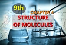 CHAPTER 4 - STRUCTURE OF MOLECULES - CLASS 9